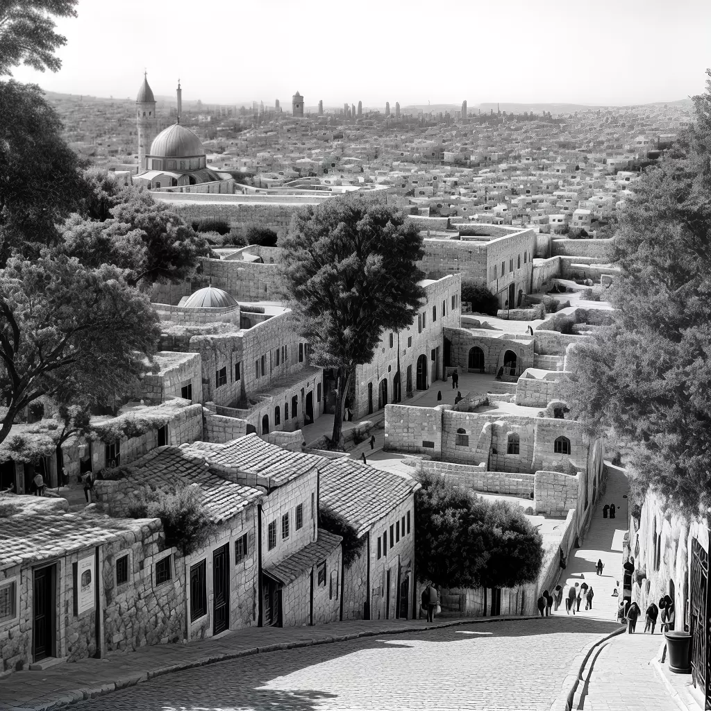 Fotos desenho ruas pedra jerusalem criancas