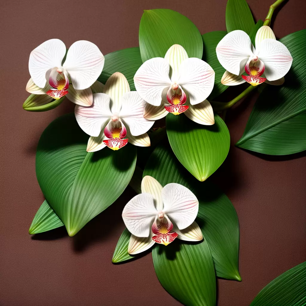 Fotos orquidea doritaenopsis folhagem verde colorir