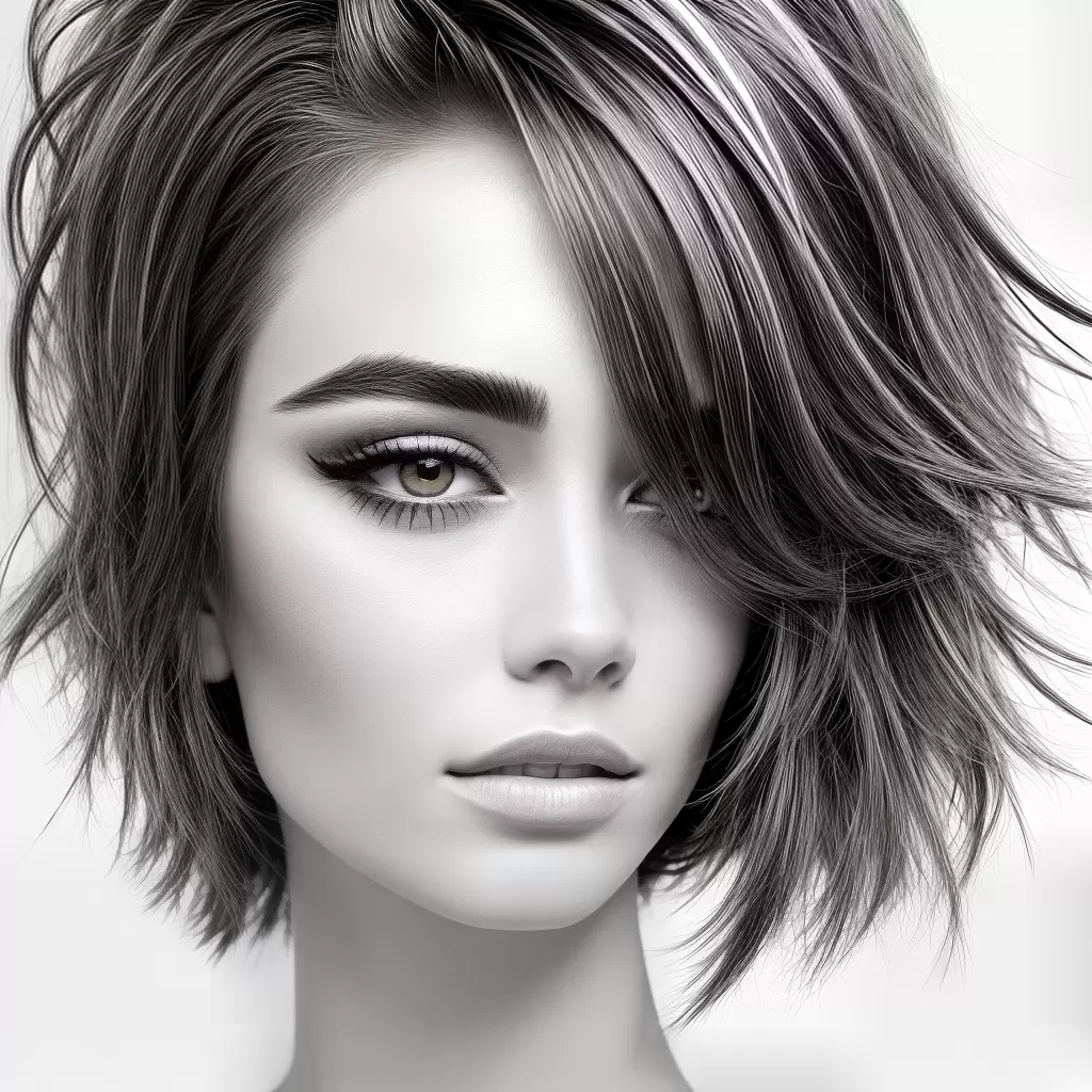 Fotos desenho rosto mulher sobrancelhas
