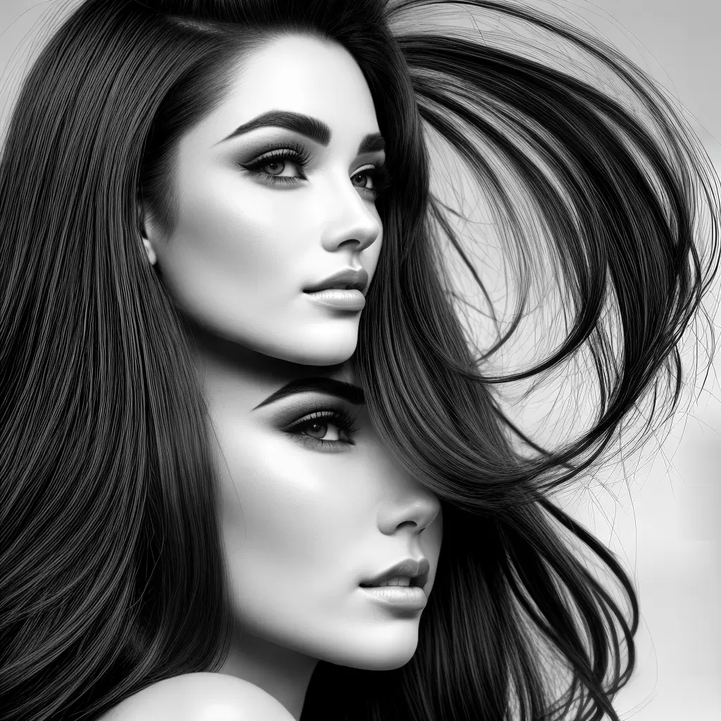 Fotos ilustracao sobrancelhas mulher escolha