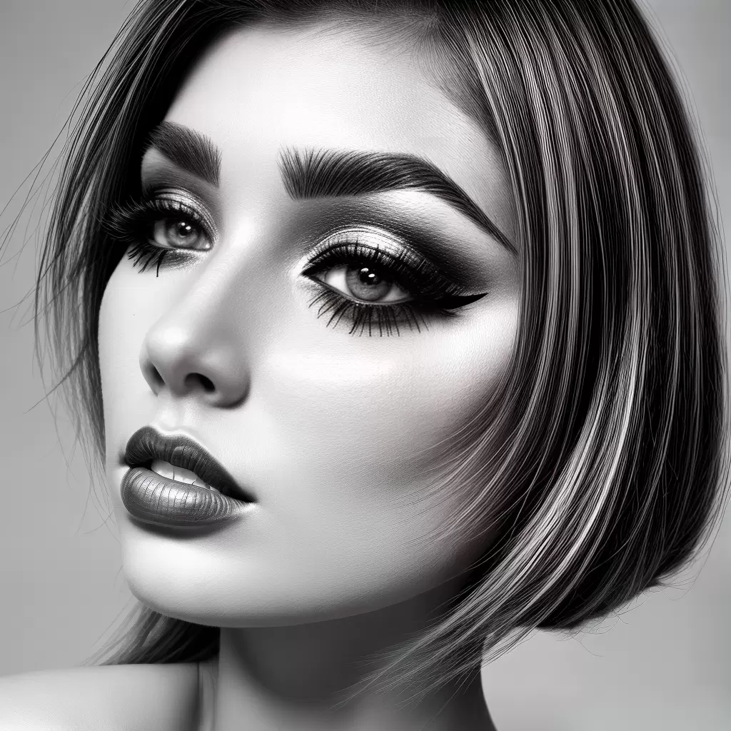Fotos rosto mulher olhos sobrancelhas