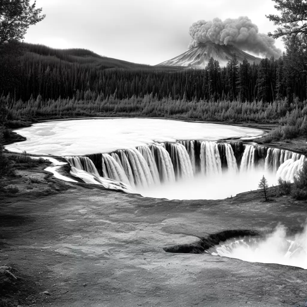 Fotos criancas colorindo vulcao yellowstone