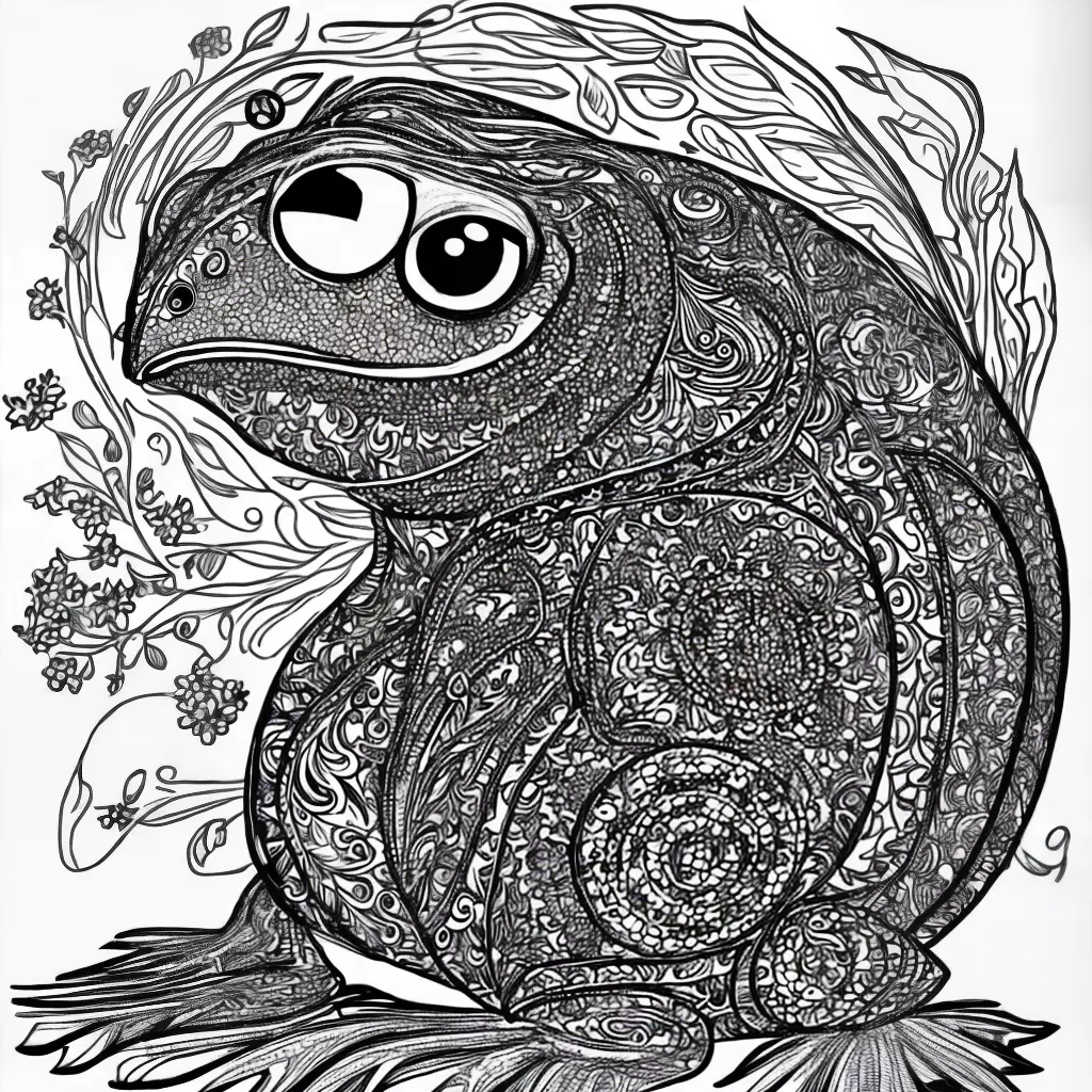 Fotos desenho sapo feio colorir 1 Fotos desenho sapo feio colorir 1