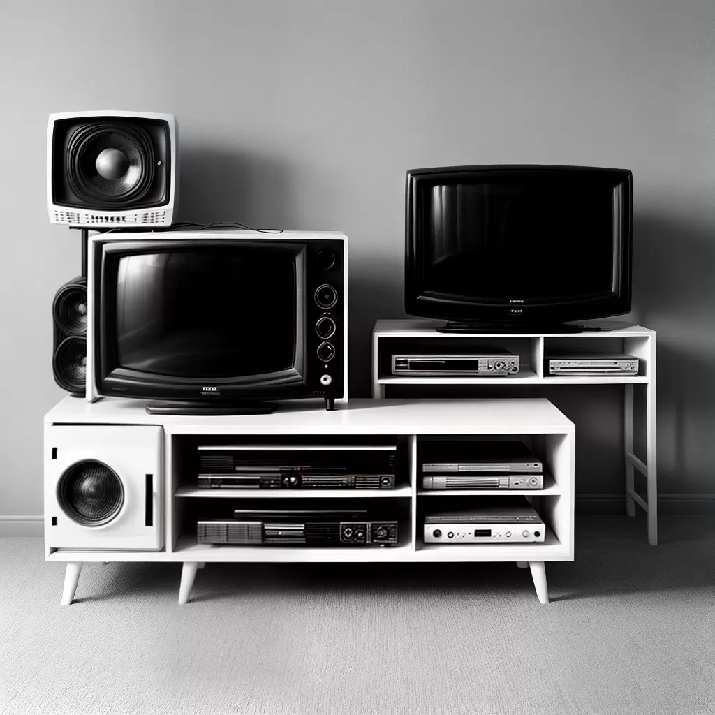 Fotos tv antiga desenho preto branco 2