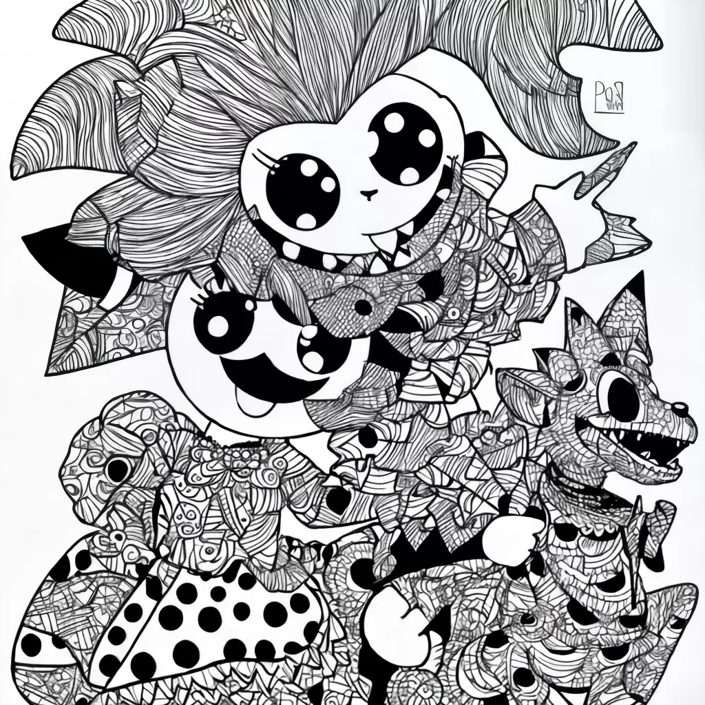 Fotos monstro desenho louco brincadeira
