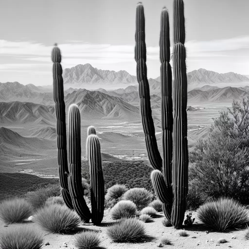 Fotos desenho cacto deserto crianca colorir