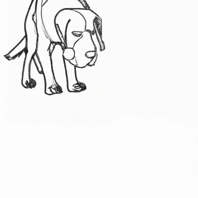 Imagens Desenhos para Imprimir e Colorir de Cachorro de Caca