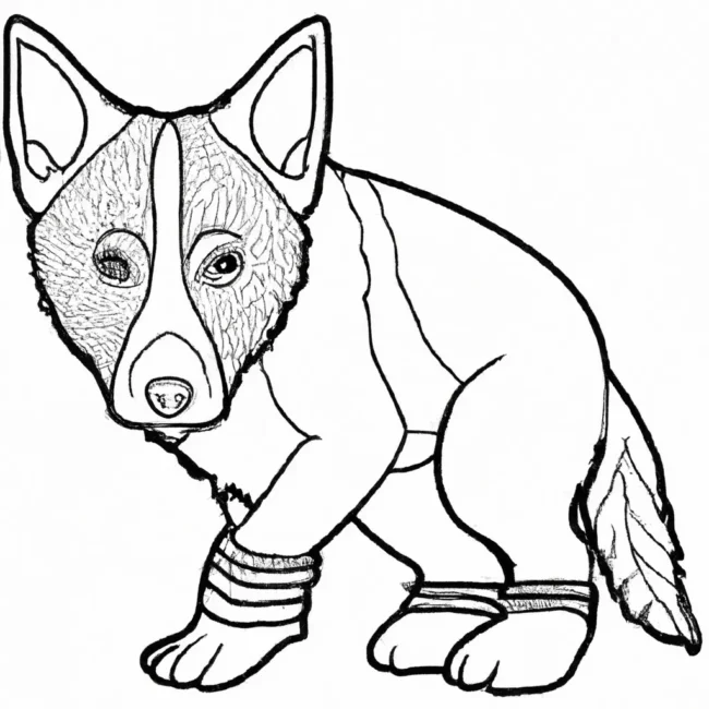 Fotos Desenhos para Imprimir e Colorir de Cachorro de Caca2