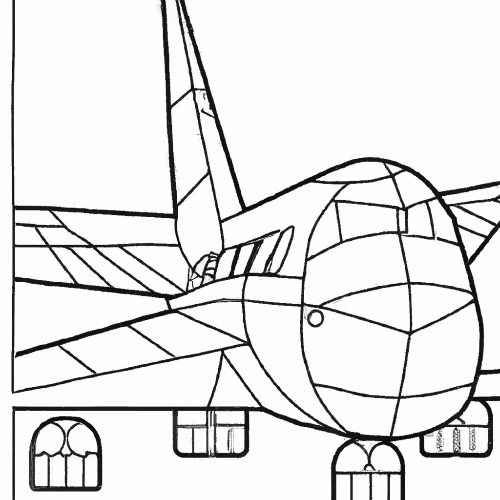 Ideias Desenhos para Imprimir e Colorir de Aviao de Papelao