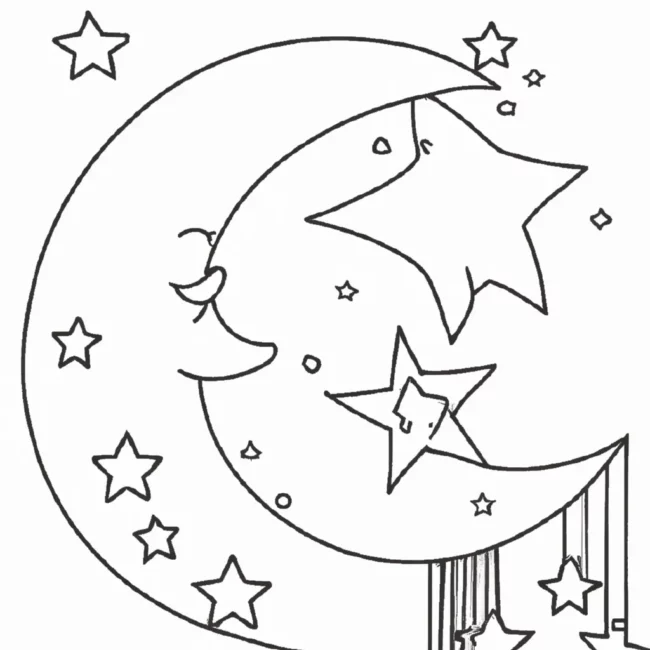 Figura Crescente e estrela