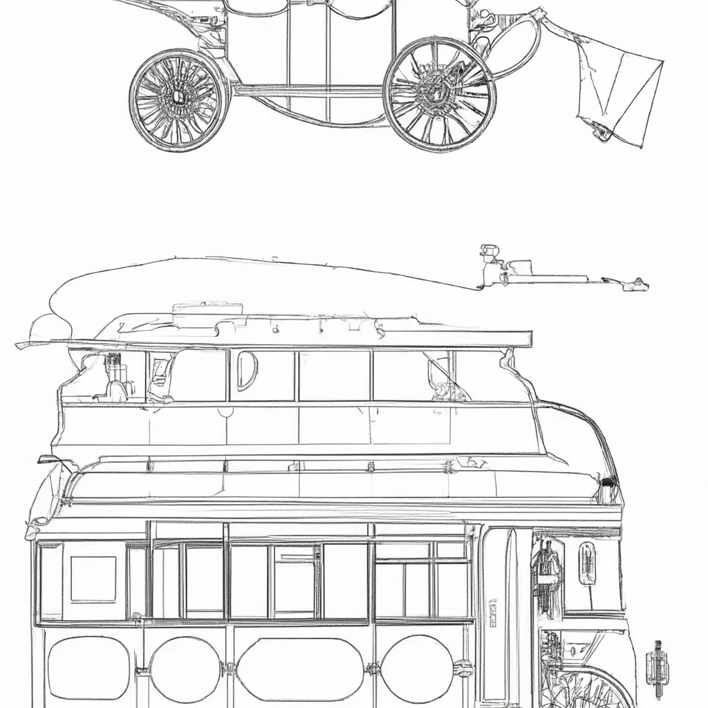 desenhos transportes antigos colorir 8