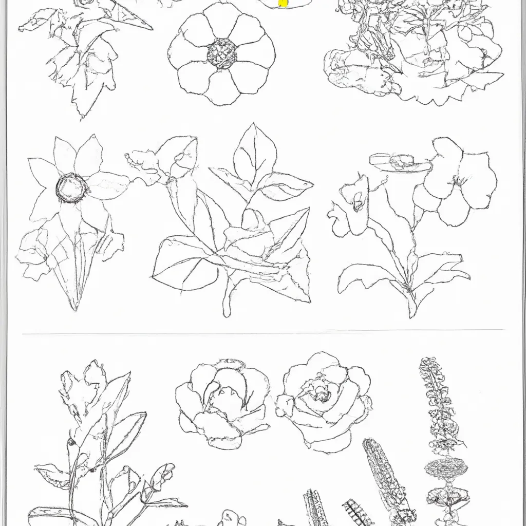 colorir aprender desenhos plantas fazenda imprimir 8
