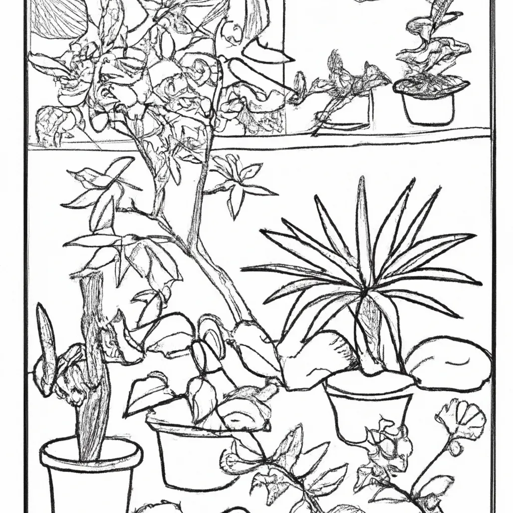 colorir aprender desenhos plantas fazenda imprimir 9
