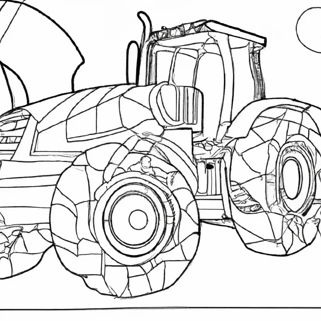 tratores maquinas fazenda desenhos imprimir colorir 7