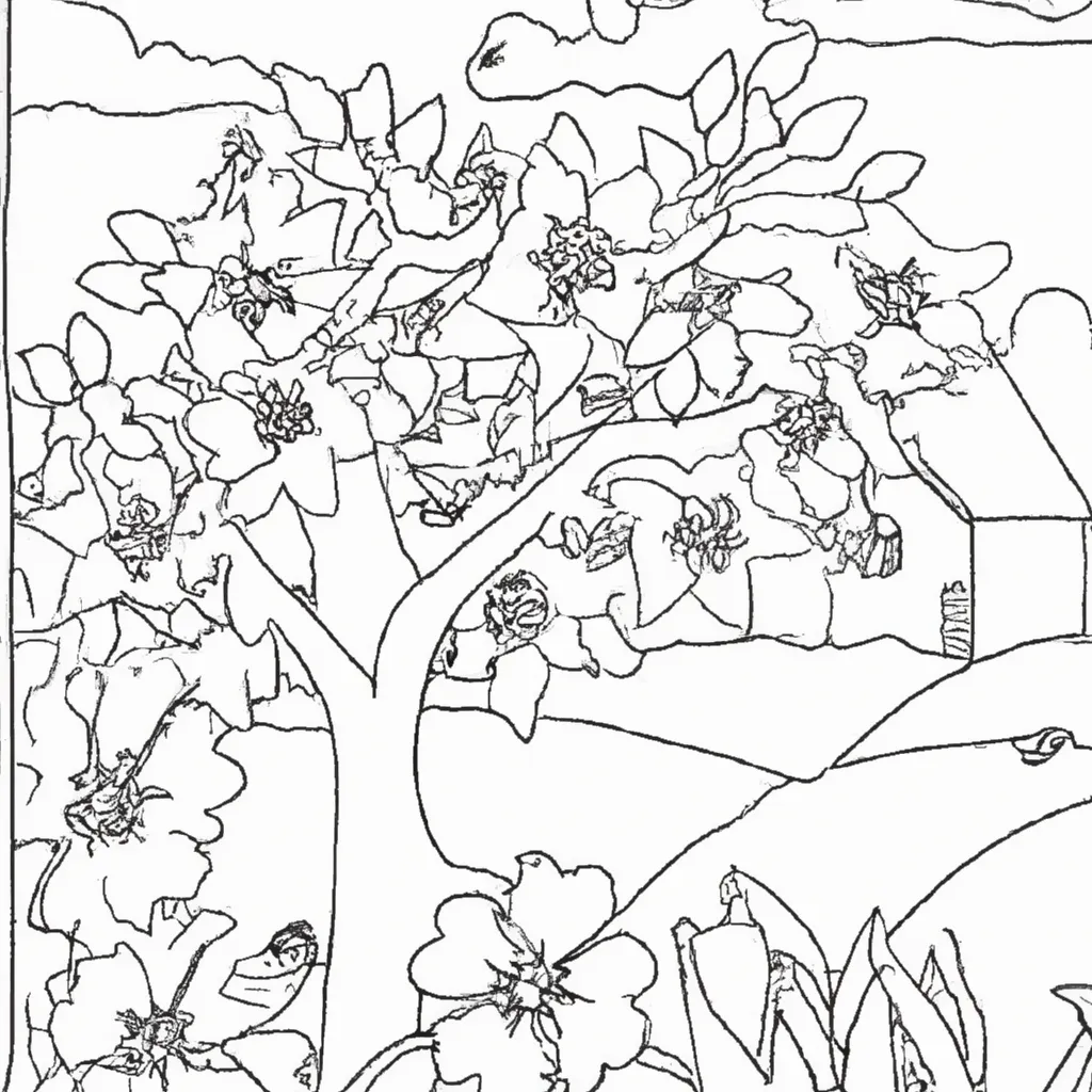 desenhos fazendas floridas imprimir pintar 3 desenhos fazendas floridas imprimir pintar 3