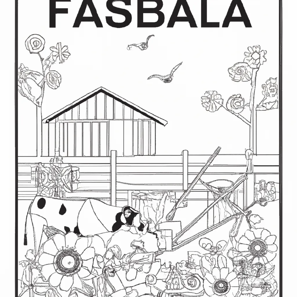 desenhos fazendas floridas imprimir pintar 4 desenhos fazendas floridas imprimir pintar 4
