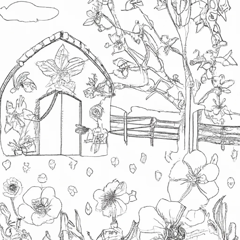 desenhos fazendas floridas imprimir pintar 9 desenhos fazendas floridas imprimir pintar 9