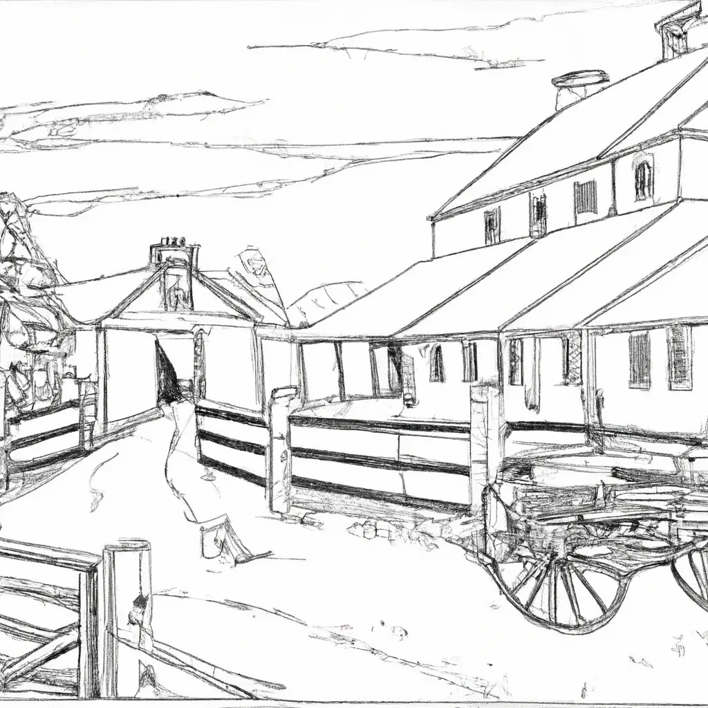 desenhos fazendas antigas imprimir pintar viagem tempo 11