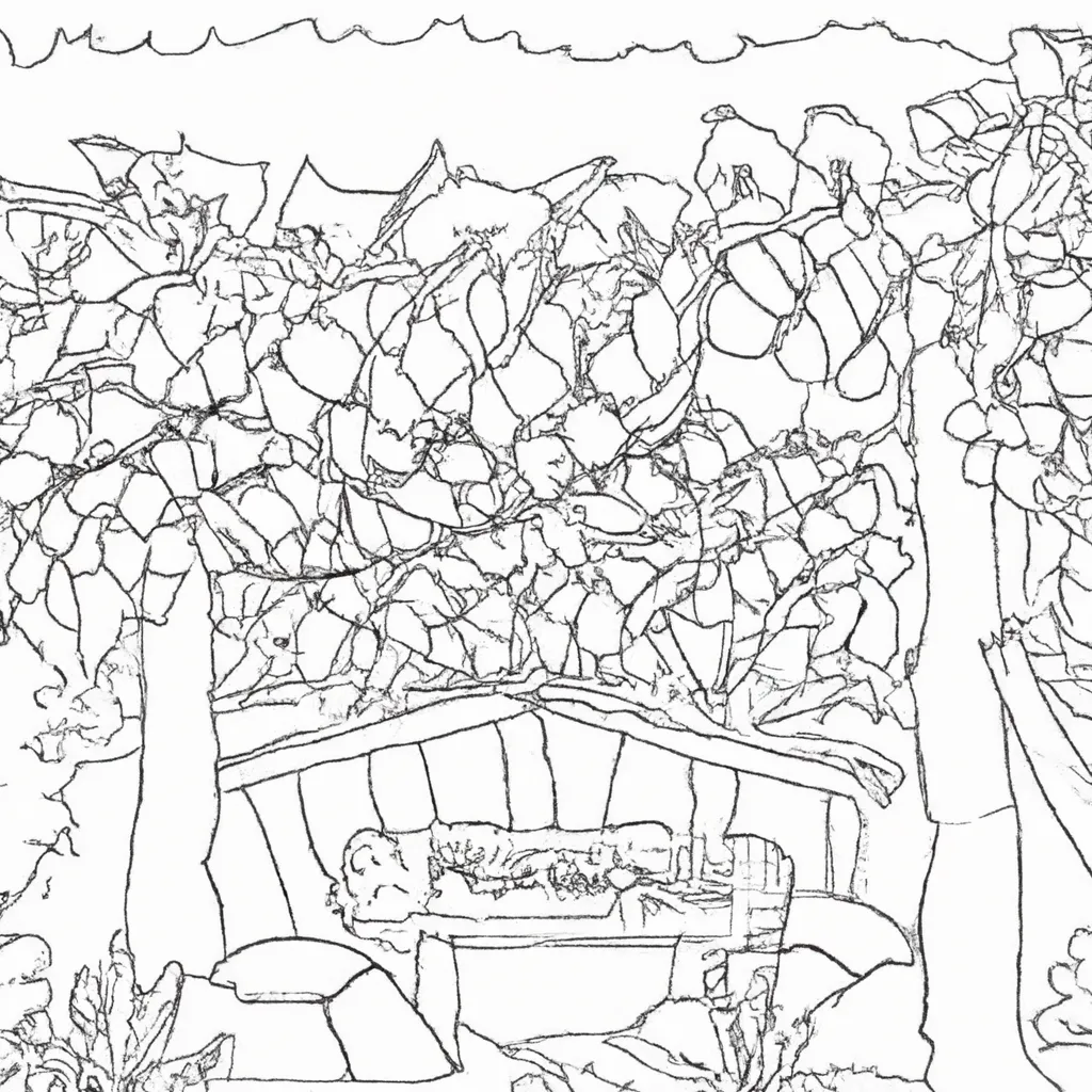 vinhedos encantadores desenhos fazenda imprimir pintar 5