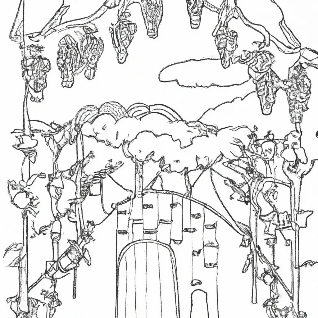 vinhedos encantadores desenhos fazenda imprimir pintar 9