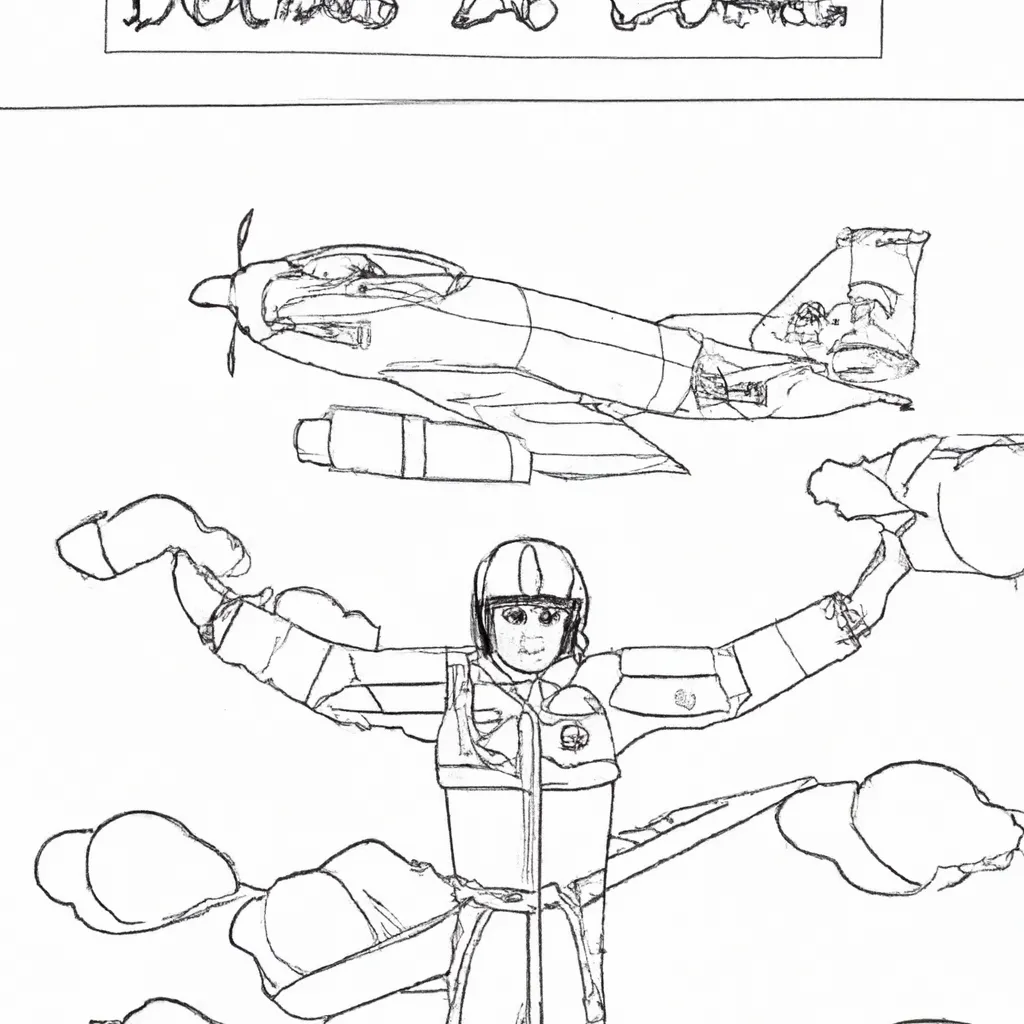 desenhos pilotos aviao imprimir pintar 2