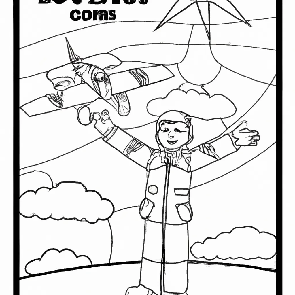 desenhos pilotos aviao imprimir pintar 4