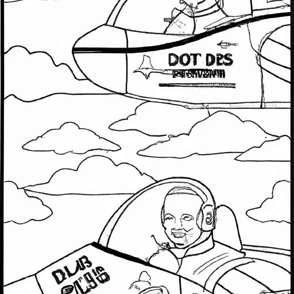 desenhos pilotos aviao imprimir pintar 8
