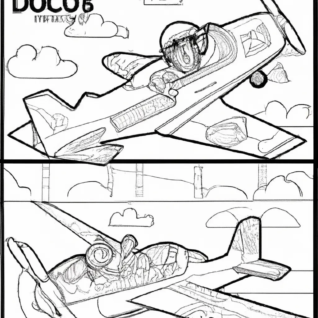 desenhos pilotos aviao imprimir pintar 9