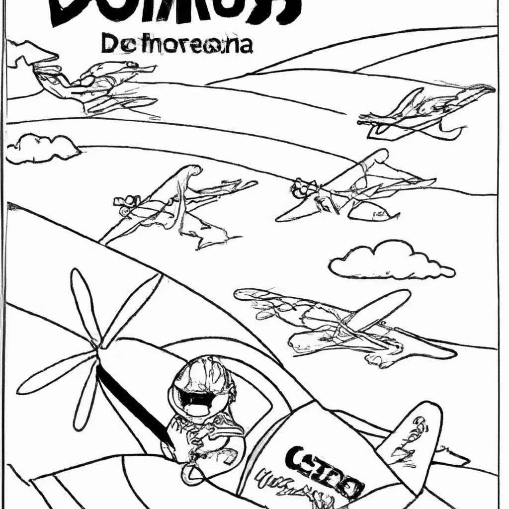 desenhos pilotos aviao imprimir pintar 10
