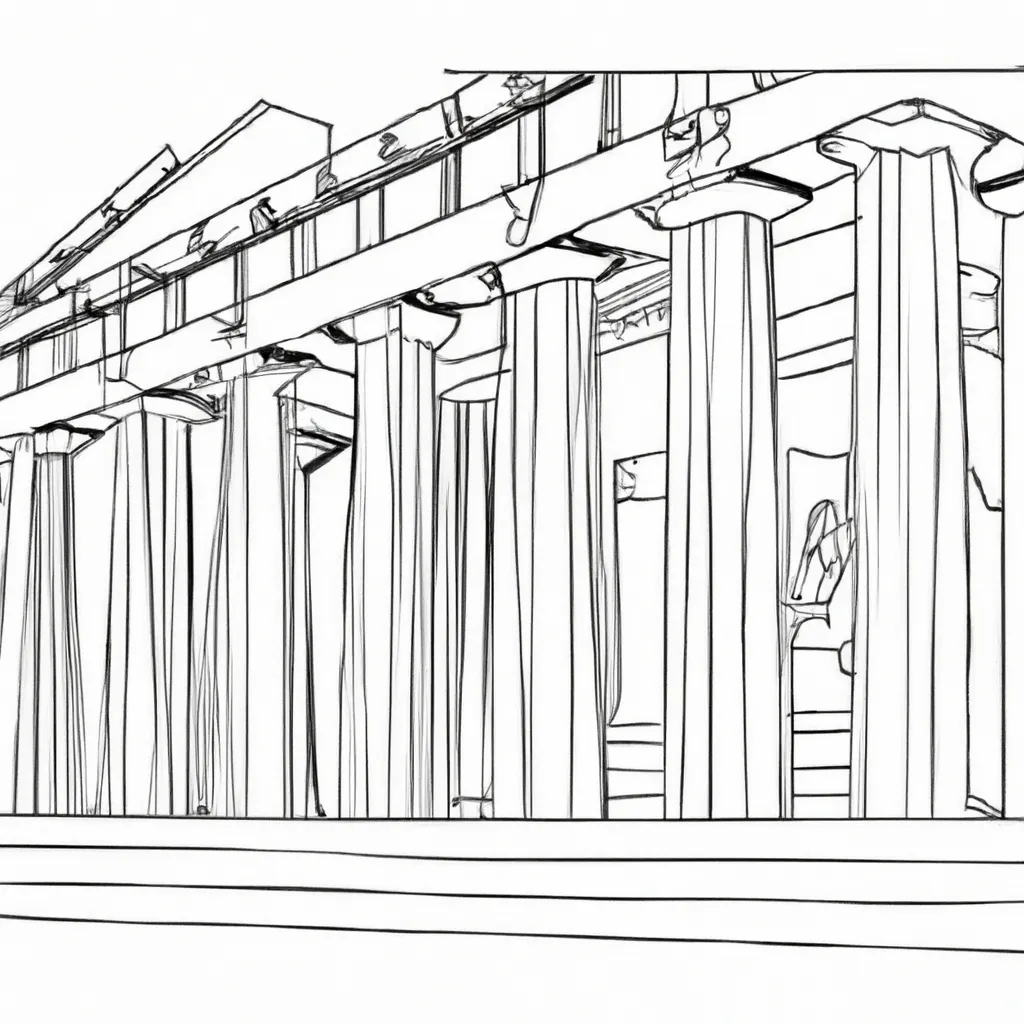 desenhos partenon grecia imprimir pintar 13