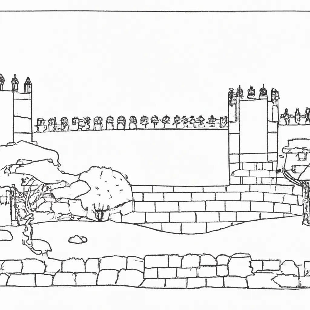 muralla avila desenhos imprimir pintar 1 muralla avila desenhos imprimir pintar 1