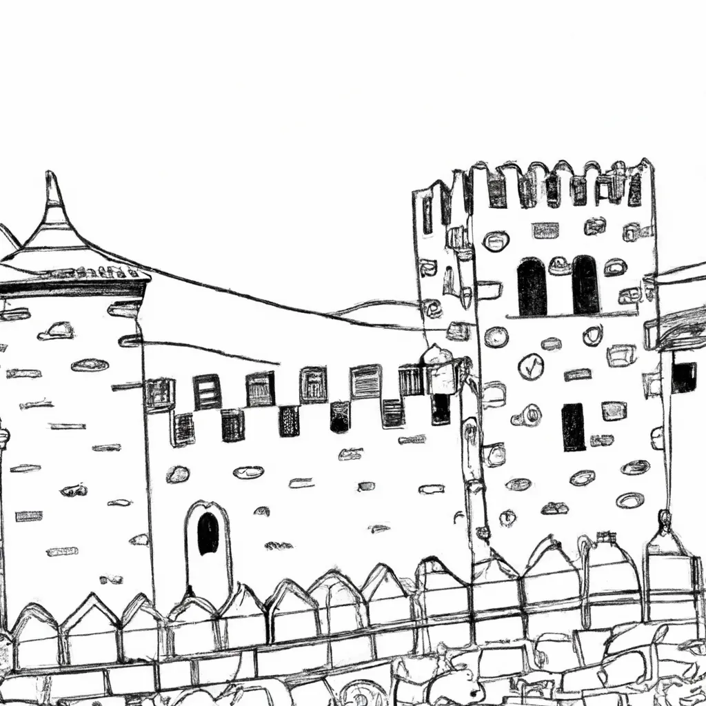 muralla avila desenhos imprimir pintar 7 muralla avila desenhos imprimir pintar 7
