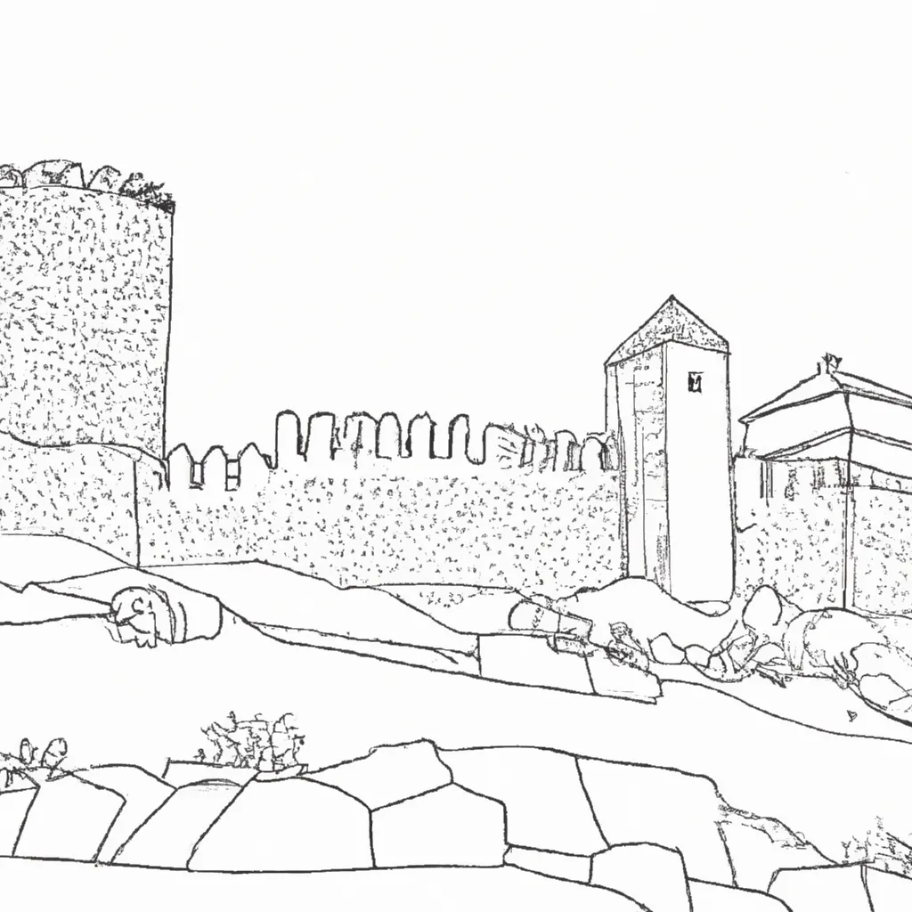 muralla avila desenhos imprimir pintar 10 muralla avila desenhos imprimir pintar 10