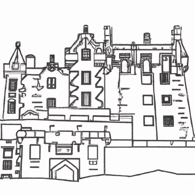 desenhos castelo edimburgo imprimir pintar 5 desenhos castelo edimburgo imprimir pintar 5
