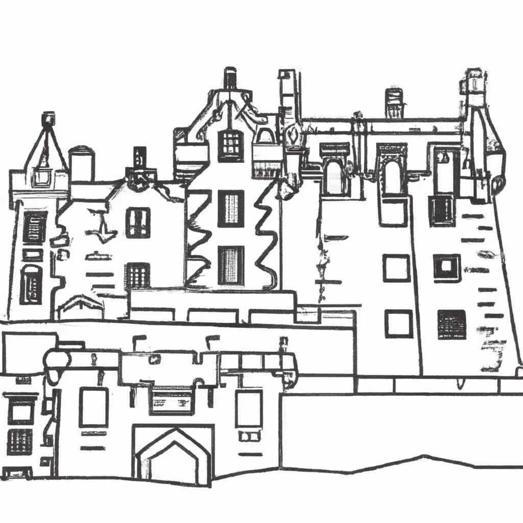 desenhos castelo edimburgo imprimir pintar 5 desenhos castelo edimburgo imprimir pintar 5