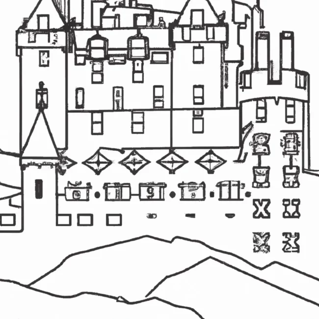 desenhos castelo edimburgo imprimir pintar 10 desenhos castelo edimburgo imprimir pintar 10