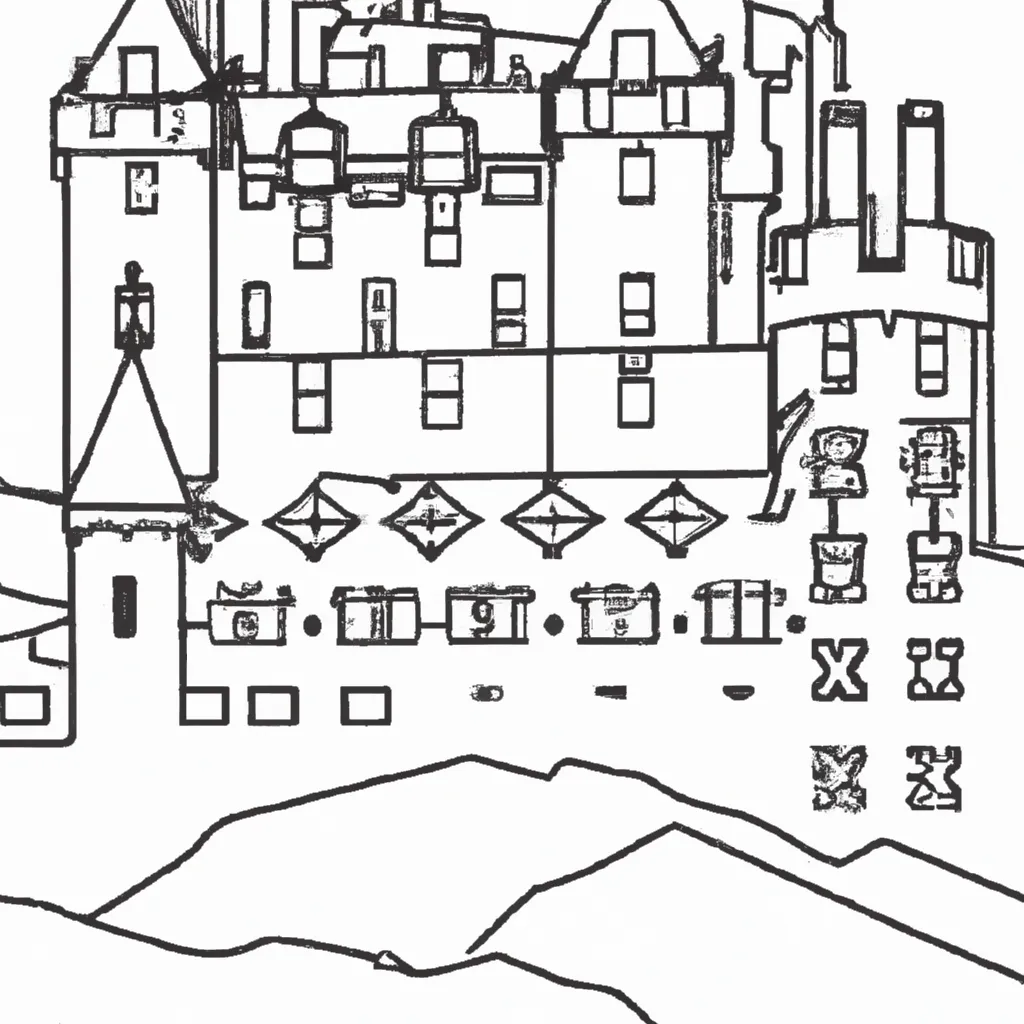 desenhos castelo edimburgo imprimir pintar 10 desenhos castelo edimburgo imprimir pintar 10