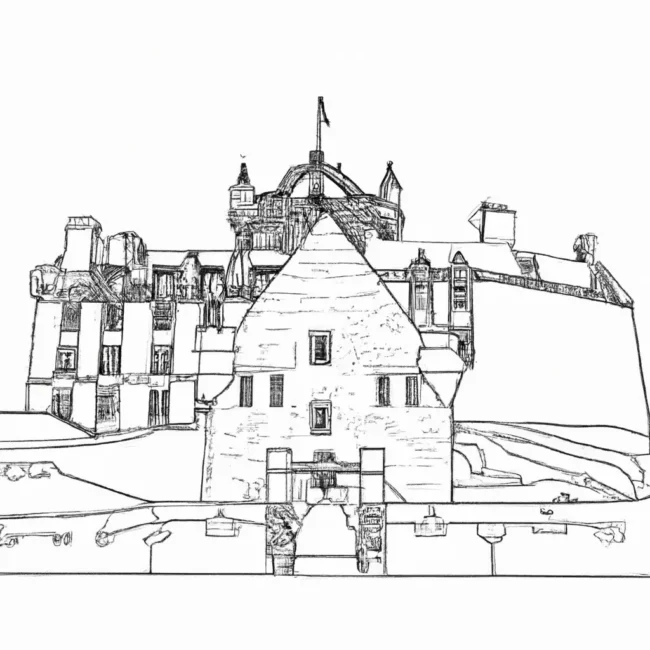 desenhos castelo edimburgo imprimir pintar 11 desenhos castelo edimburgo imprimir pintar 11