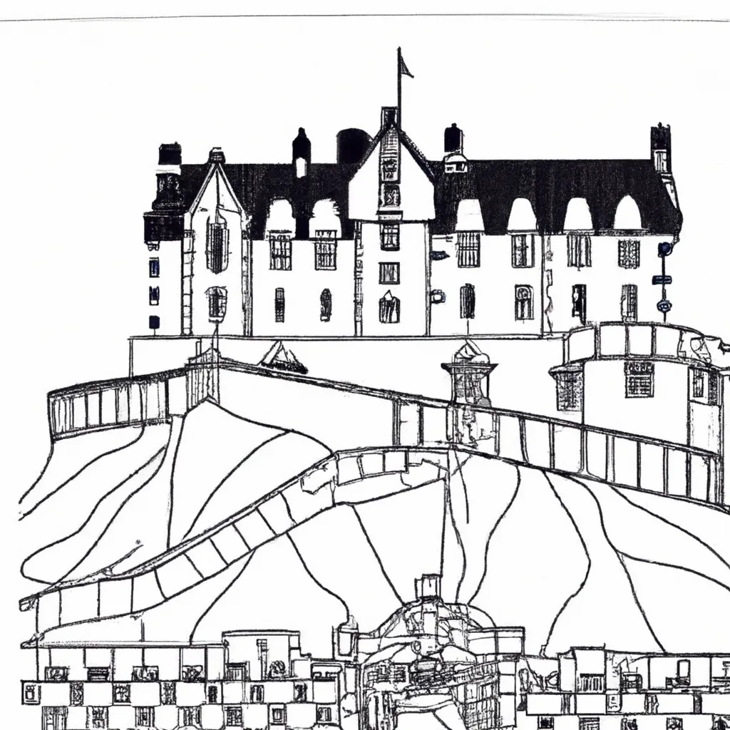 desenhos castelo edimburgo imprimir pintar 13 desenhos castelo edimburgo imprimir pintar 13
