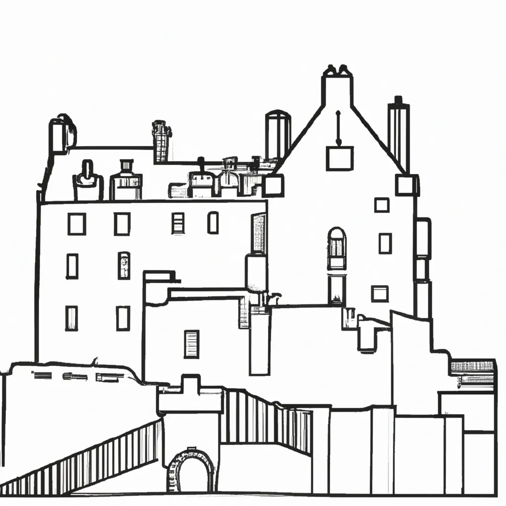 desenhos castelo edimburgo imprimir pintar 14 desenhos castelo edimburgo imprimir pintar 14