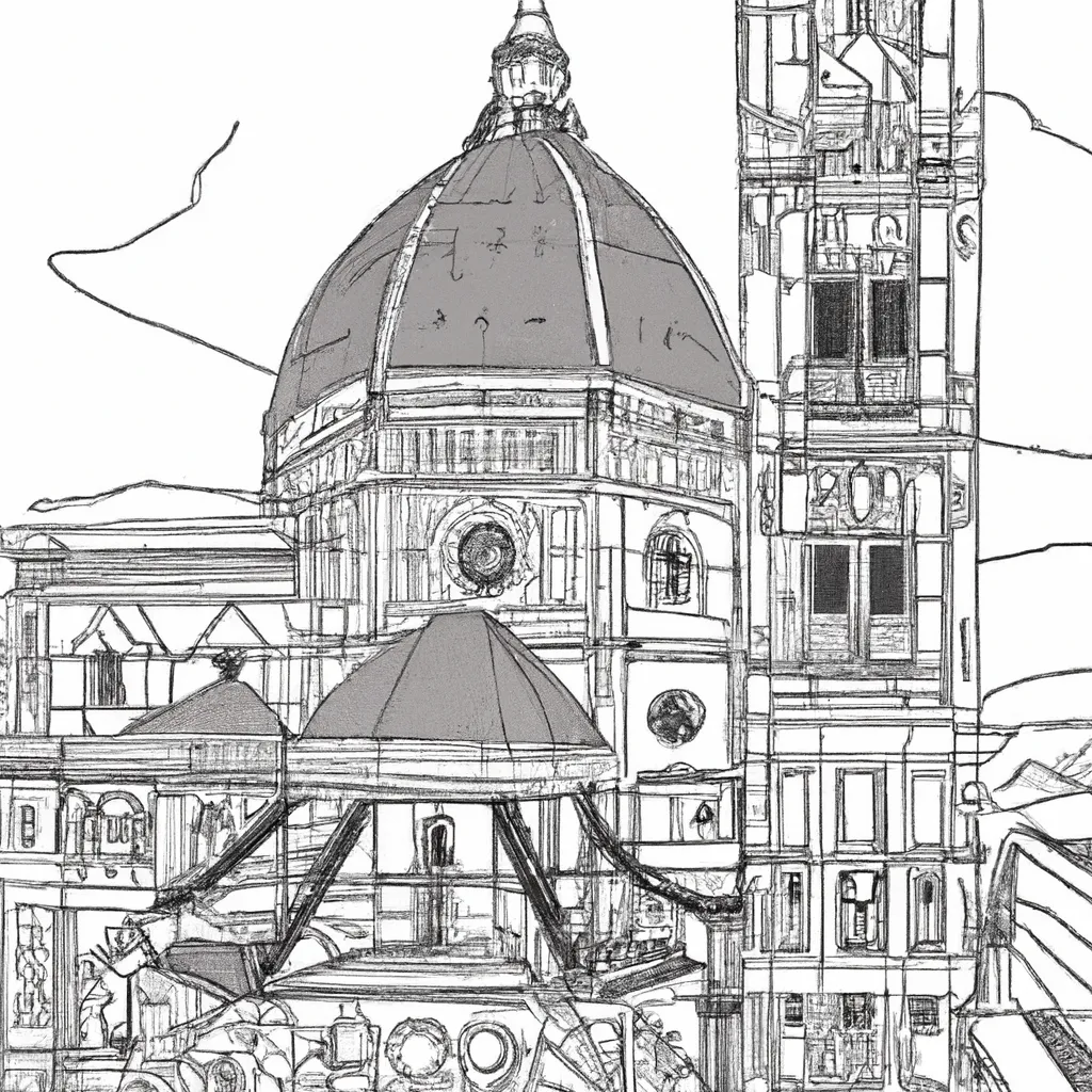 catedral florenca desenhos imprimir pintar 2 catedral florenca desenhos imprimir pintar 2