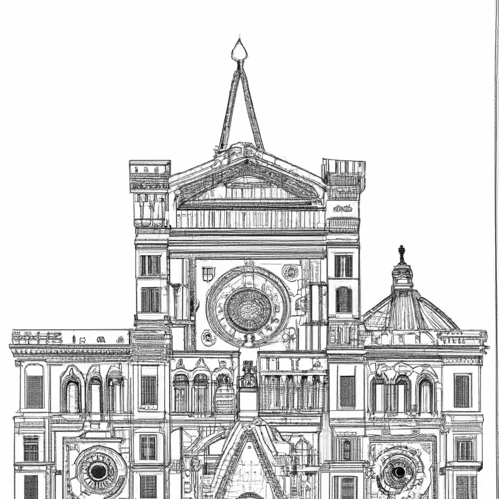 catedral florenca desenhos imprimir pintar 8 catedral florenca desenhos imprimir pintar 8