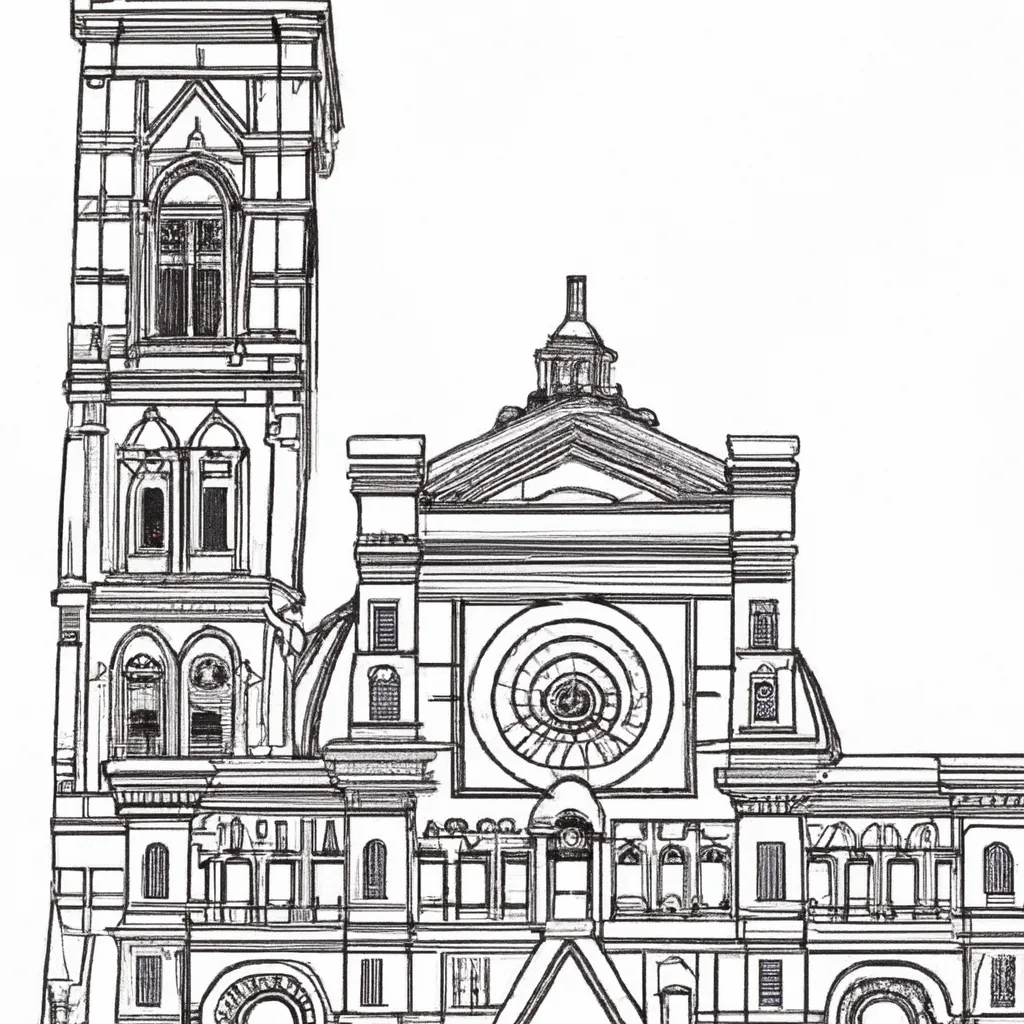 catedral florenca desenhos imprimir pintar 14 catedral florenca desenhos imprimir pintar 14