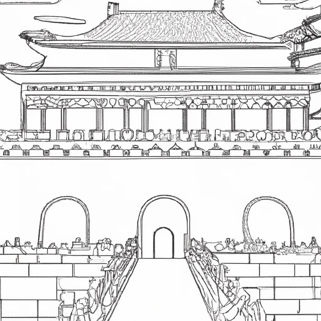 desenhos cidade proibida pequim imprimir pintar 13 desenhos cidade proibida pequim imprimir pintar 13