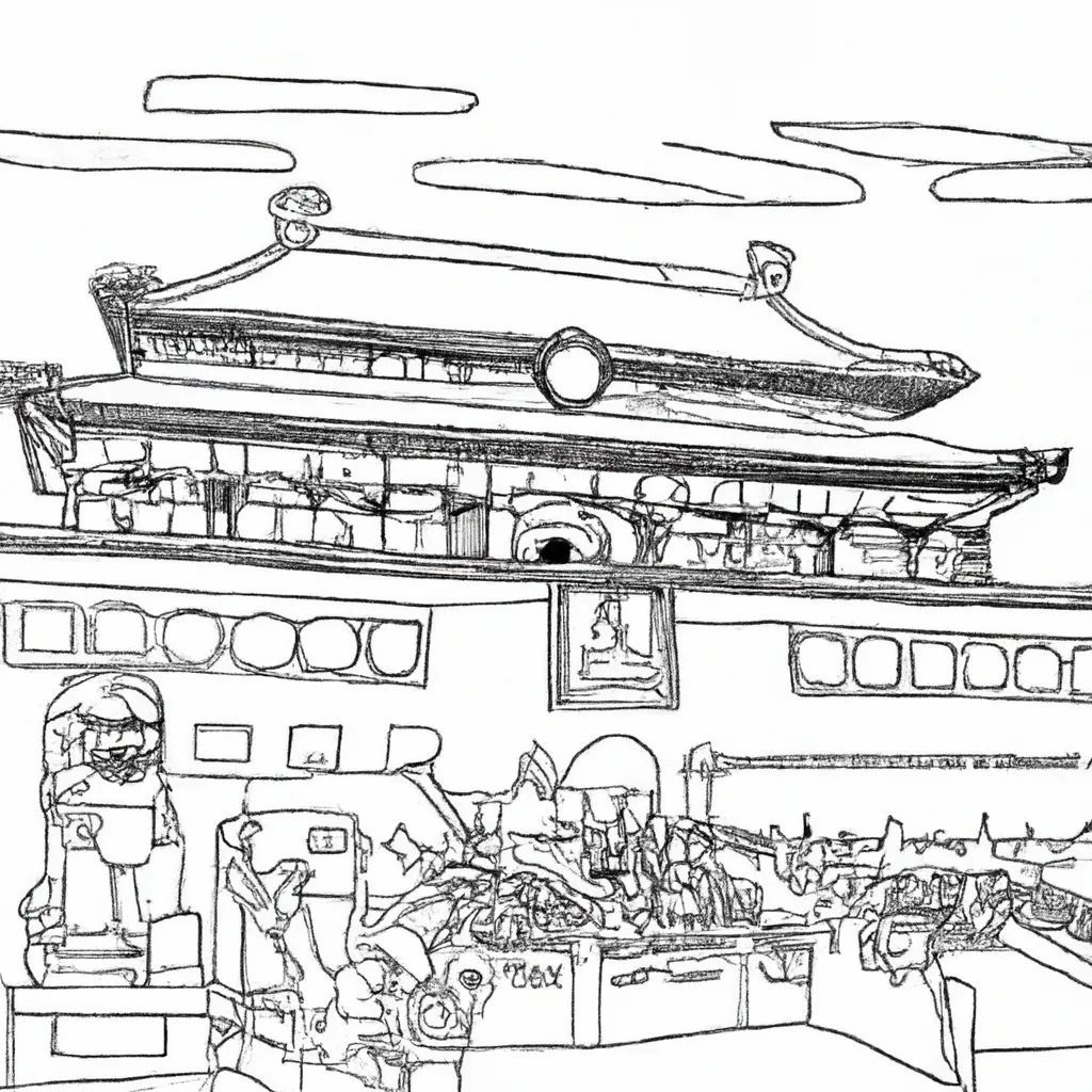desenhos cidade proibida pequim imprimir pintar 14 desenhos cidade proibida pequim imprimir pintar 14