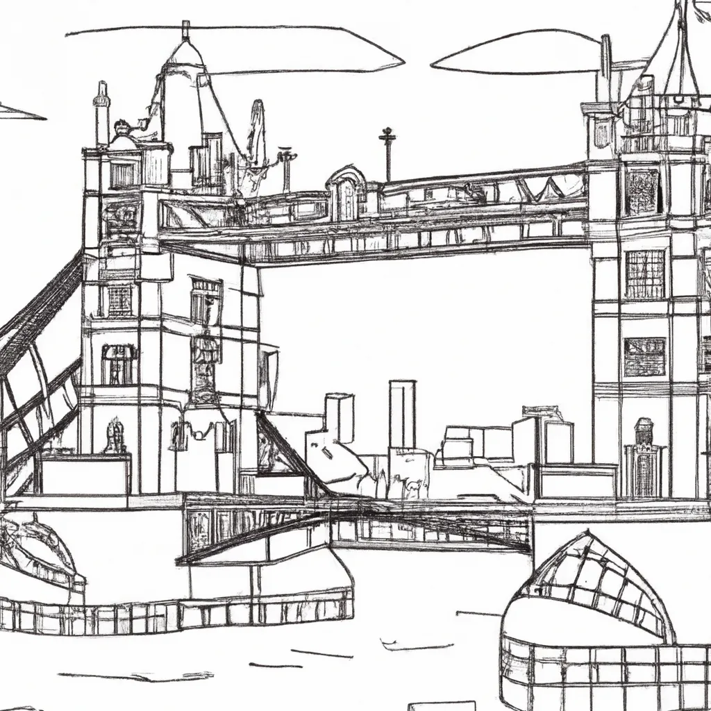 ponte londres desenhos imprimir pintar 2