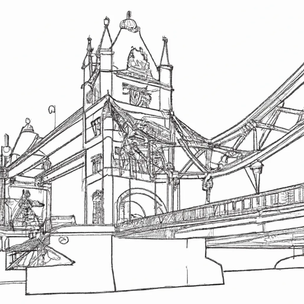 ponte londres desenhos imprimir pintar 6