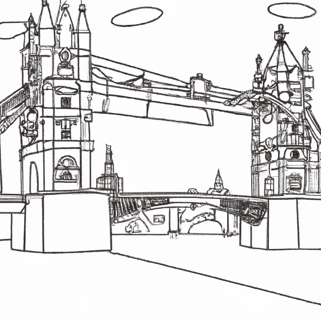 ponte londres desenhos imprimir pintar 10