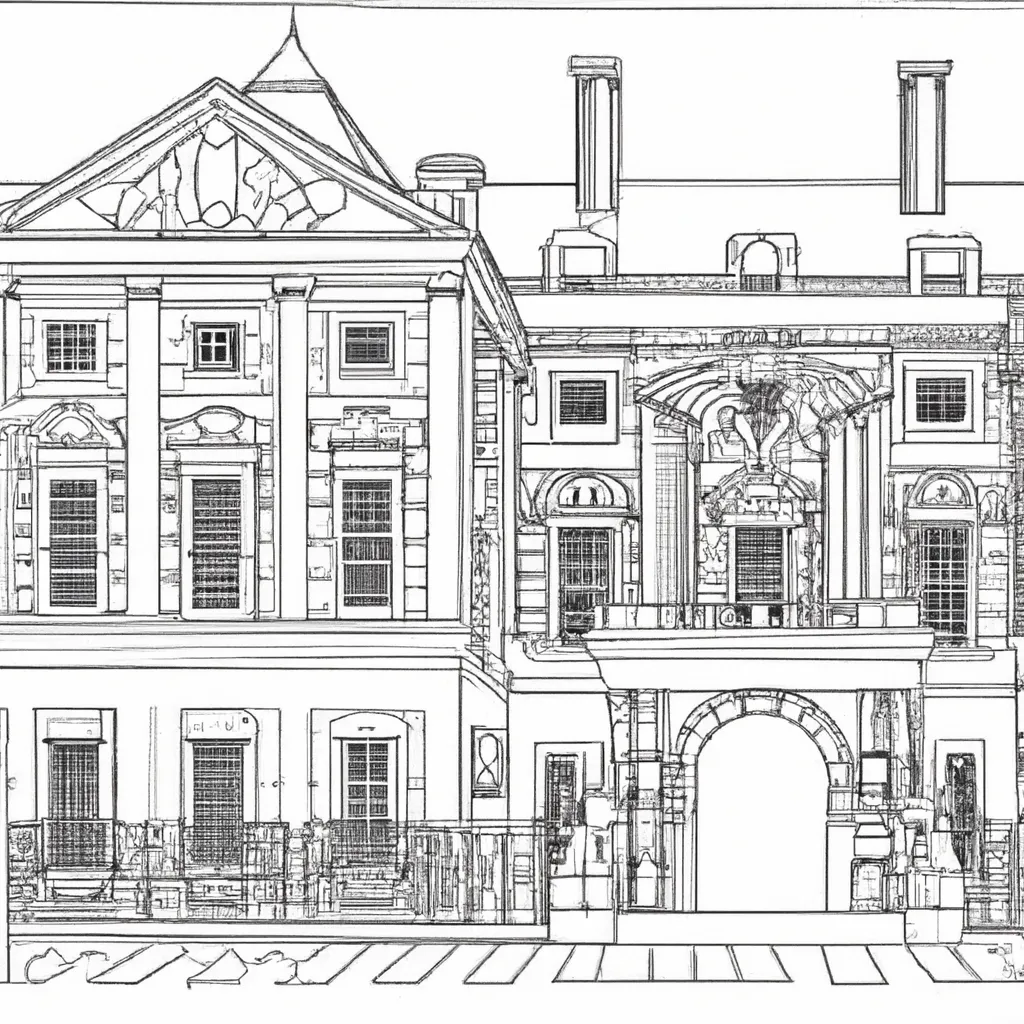 desenhos palacio buckingham imprimir pintar 8