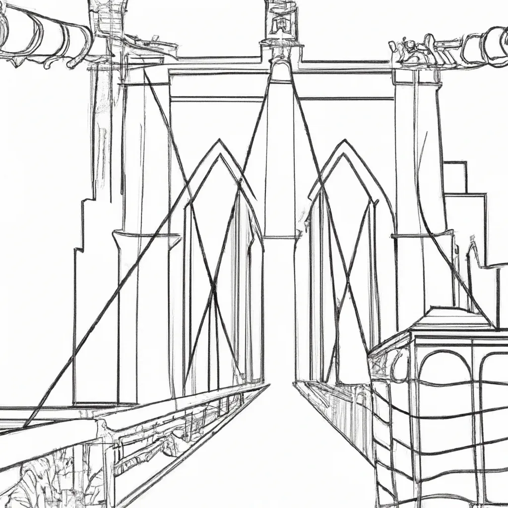 desenhos ponte brooklyn imprimir pintar 2 desenhos ponte brooklyn imprimir pintar 2